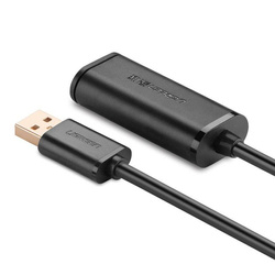 UGREEN USB 2.0 Active Extension Cable with Chipset 10m (Black) US121 — Изображение №1