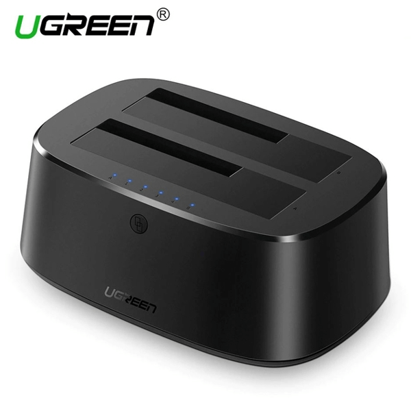 UGREEN USB 3.0 to SATA Dual-Bay Hard Drive CM198 — Изображение №1
