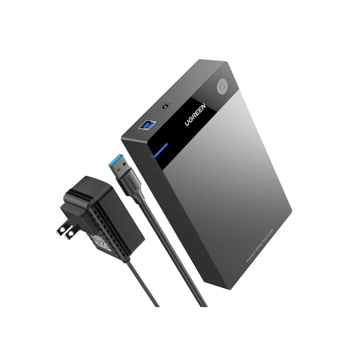 UGREEN USB 3.0 3.5 Inch Hard Drive Box EU US222 — Изображение №1