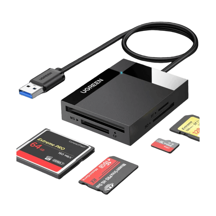 UGREEN USB 3.0 All-in-One Card Reader 50cm CR125 — Изображение №1