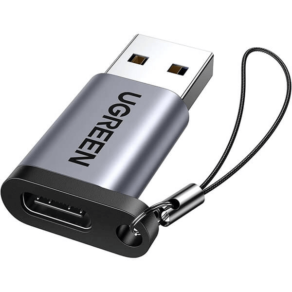 UGREEN USB 3.0-A to USB-C M/F Adapter (Gray) US276 — Изображение №1