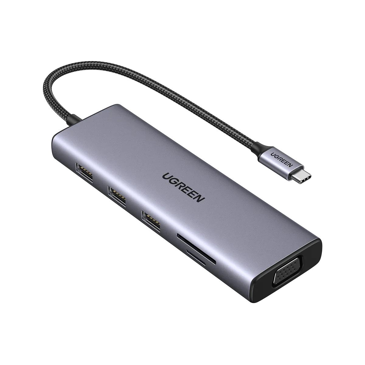 UGREEN USB-C Hub 10-in-1 CM498 — Изображение №1