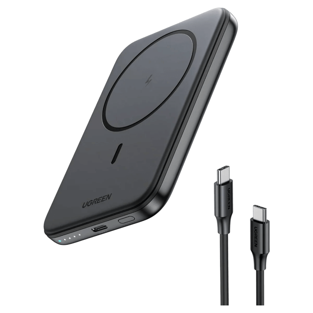 UGREEN 10000mAh Magnetic Wireless Power Bank PB561 — Изображение №1