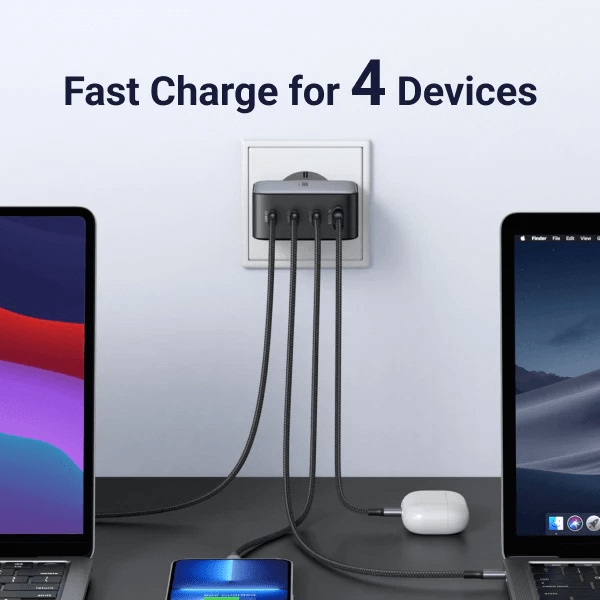 UGREEN Nexode S 100W 4-Port GaN Fast Charger EU X565 — Изображение №1
