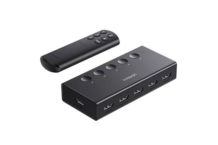 UGREEN 5-In 1-Out HDMI Switch CM568 — Изображение №1 UGREEN 5-In 1-Out HDMI Switch CM568 — Изображение №1